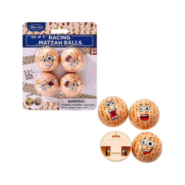 Set of 4 Rite Lite Passover Racing Matzah Balls