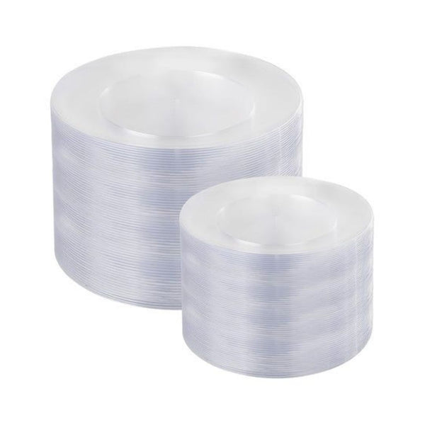 200 Clear Plastic Plates