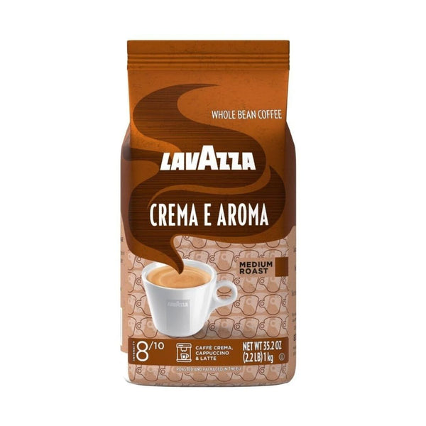 Lavazza Crema e Aroma Whole Bean Coffee Blend