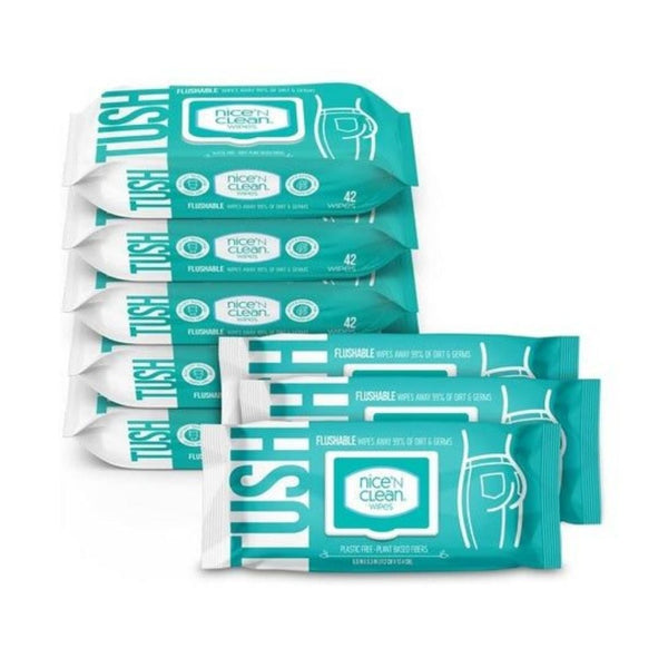 336 Nice 'N Clean Adult Flushable Wipes