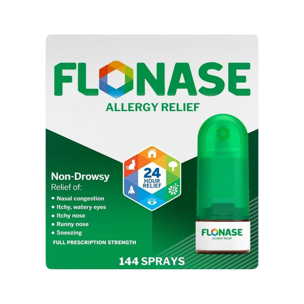 144 Sprays Flonase Allergy Relief Nasal Spray