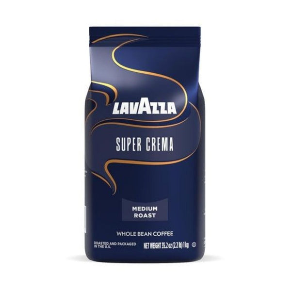 2.2 lb Lavazza Super Crema Whole Bean Espresso Coffee