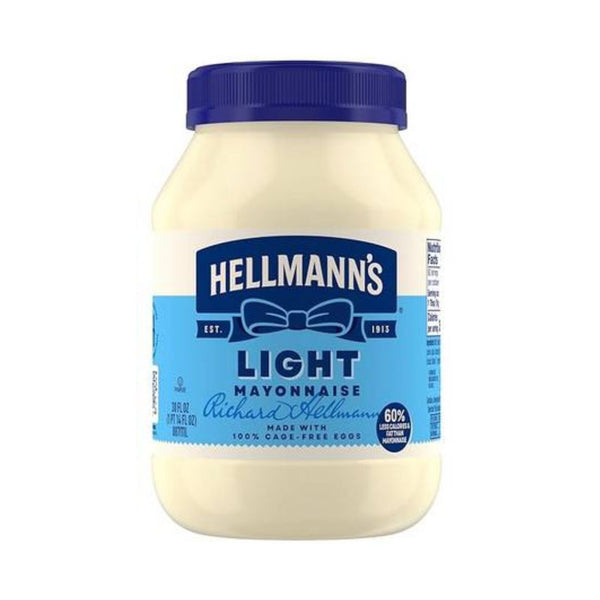 Hellmann’s Mayonnaise or Light Mayonnaise