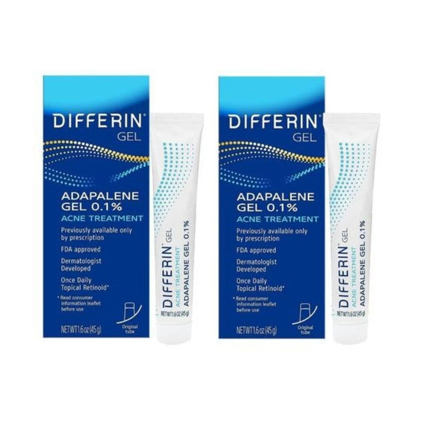 2 Differin Acne Treatment Gels