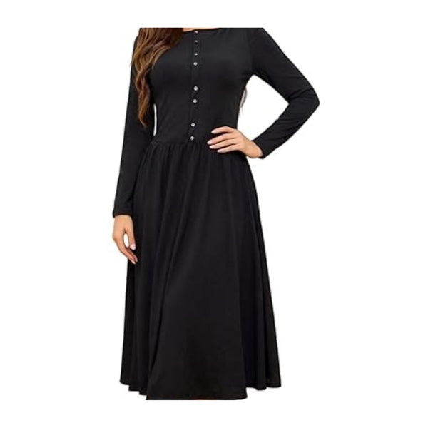 Women's A LINE Swing Flare Dress (3 Colors)