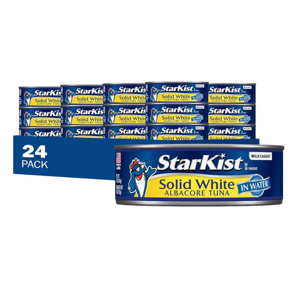 24 Cans of StarKist Solid White Albacore Tuna in Water