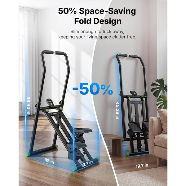 MERACH 9-Level Resistance Stair Stepper