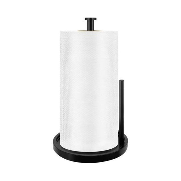 Stainless Steel Paper Towel Holder with Anti Slip Weighted Base