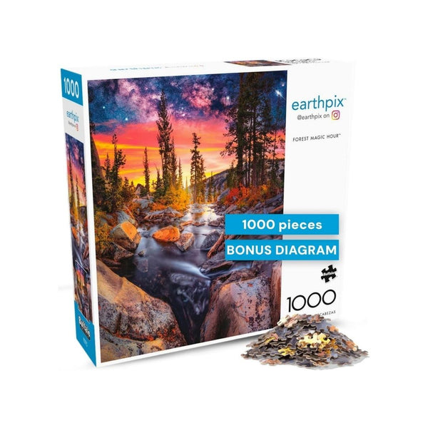 1,000-Piece Forest Magic Hour Jigsaw Puzzle