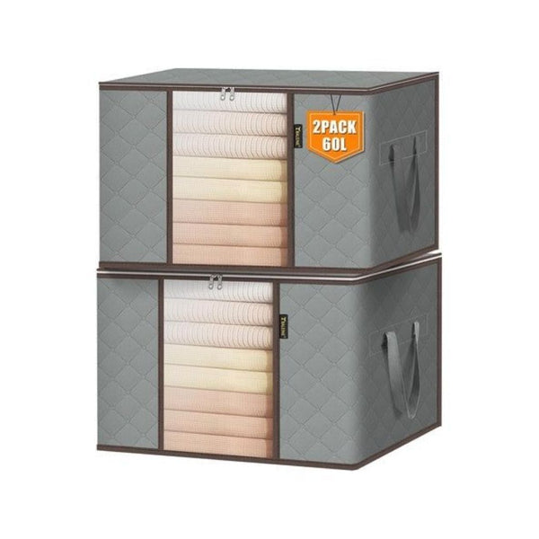 2 16-Gallon Storage Bags with Reinforced Handle