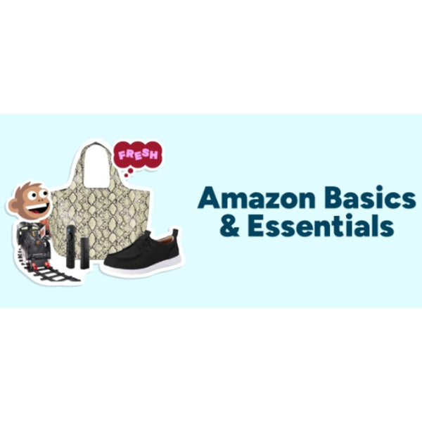 Big Sale on Amazon Basics & Essentials! Plus Buy 3 Or More and Get an Extra 30% Off!