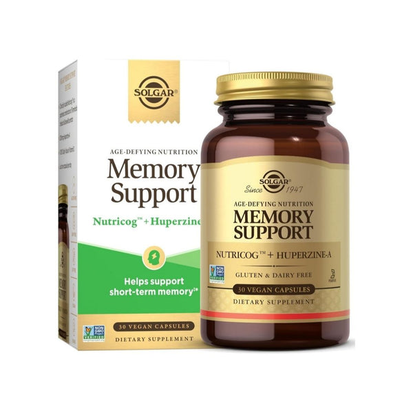 30 Capsules of Solgar Memory Support Brain Dietary Supplement