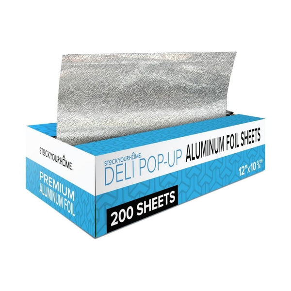 200 Count Pre-Cut Heavy-Duty Pop-Up Aluminum Sheets