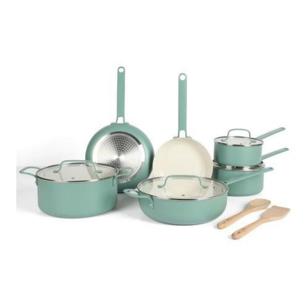 12-Piece Martha Stewart Ceramic Cookware Set