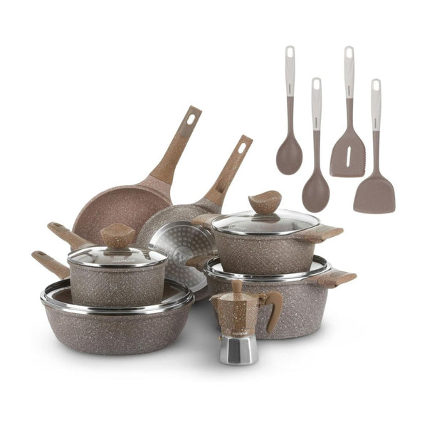 15 Pcs Nonstick Cookware Set