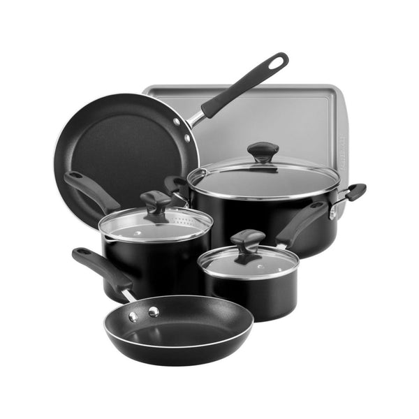 15-Pcs Farberware Nonstick Cookware Set
