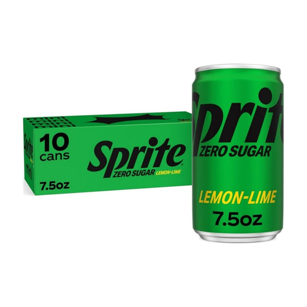 10 Cans of Sprite Zero Sugar Lemon Lime