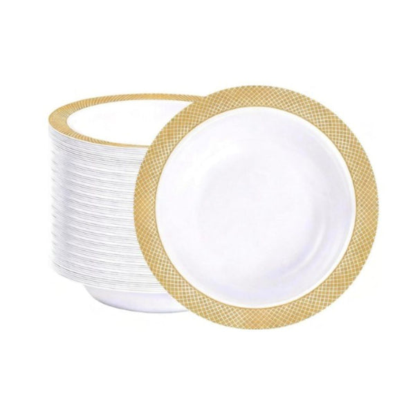 100-Pack of 12 oz Premium Heavy Duty Soup Bowls