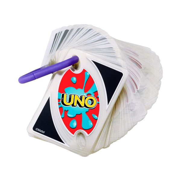 Mattel UNO Splash Card Game with Waterproof Cards