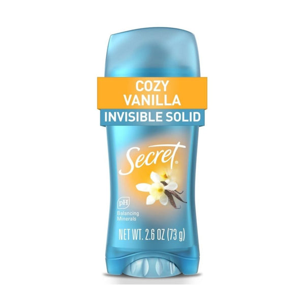 Pack of 4 Secret Invisible Solid Antiperspirant and Deodorant