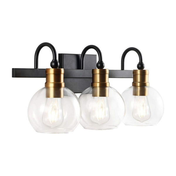 JONATHAN Y 3-Light Vintage Wall Sconce