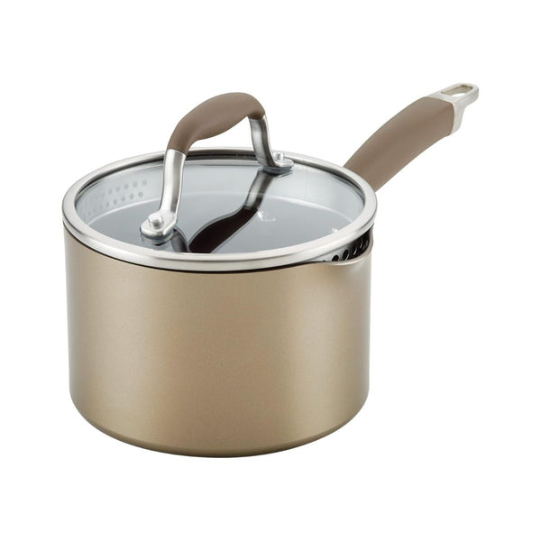 2 Qt Anolon Hard Anodized Nonstick Sauce Pan/Saucepan