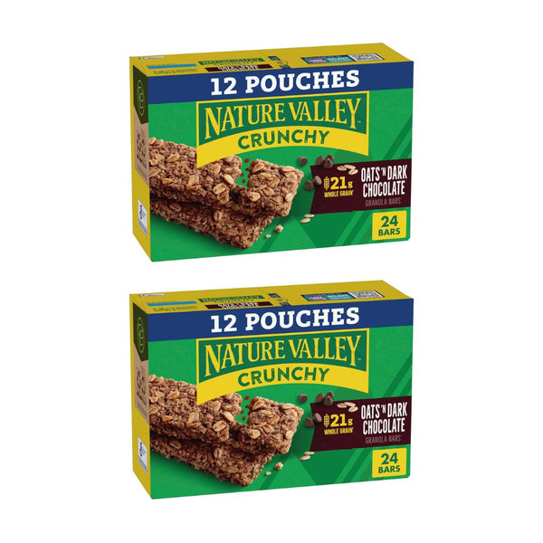 2 Boxes of Nature Valley Crunchy Granola Bars