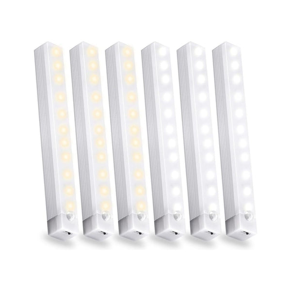 6 Pack Motion Sensor Under Cabinet Light