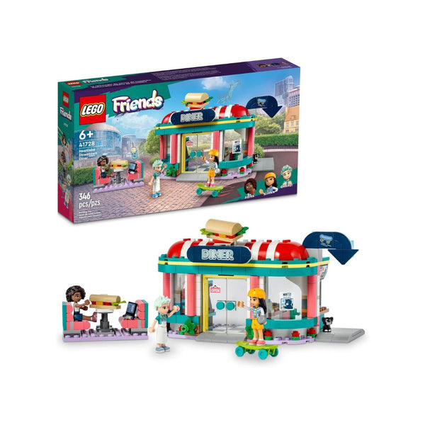 346-Pcs LEGO Friends Heartlake Downtown Diner