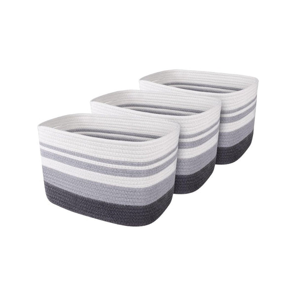 3-Pack Storage Laundry Basket