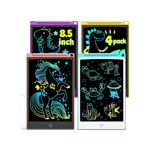 4-Pack Kids LCD Writing Tablet