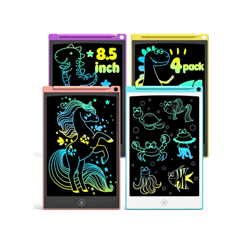 4-Pack Kids LCD Writing Tablet