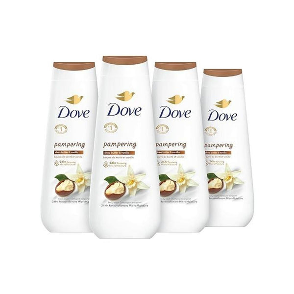 4 Bottles of Dove Body Wash