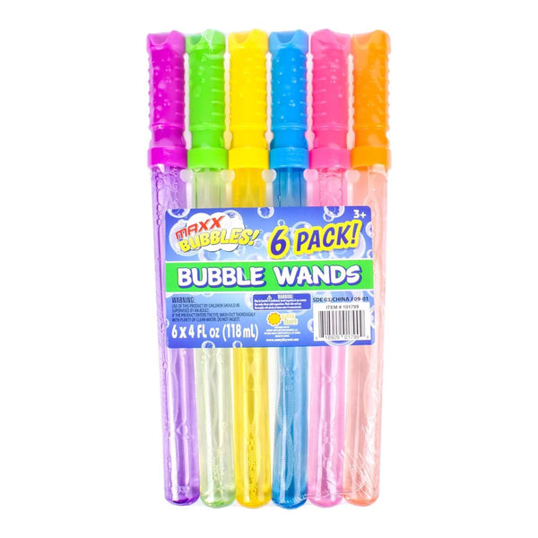 6 Sunny Days Entertainment Maxx Bubbles 4oz Bubble Wands