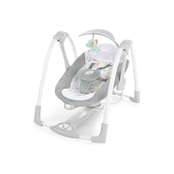 Ingenuity ConvertMe 2-in-1 Compact Portable Automatic Baby Swing & Infant Seat