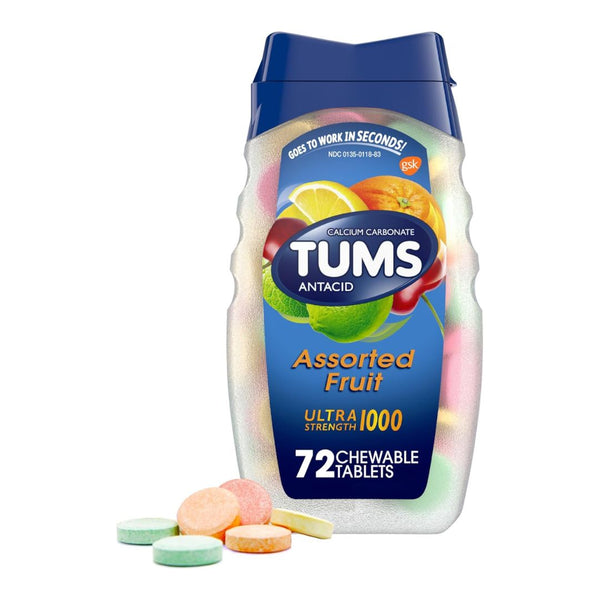 72  TUMS Ultra Strength Antacid Tablets