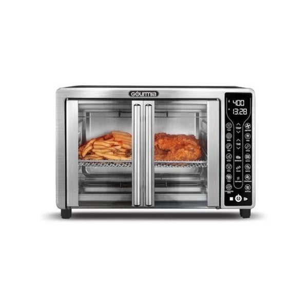 Gourmia 25 Qt French Door Air Fryer Oven with 17 Presets