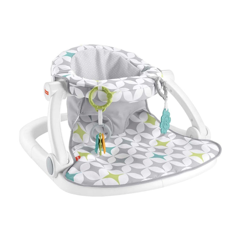 Fisher-Price Sit-Me-Up Baby Floor Seat with Toys & Washable Pad