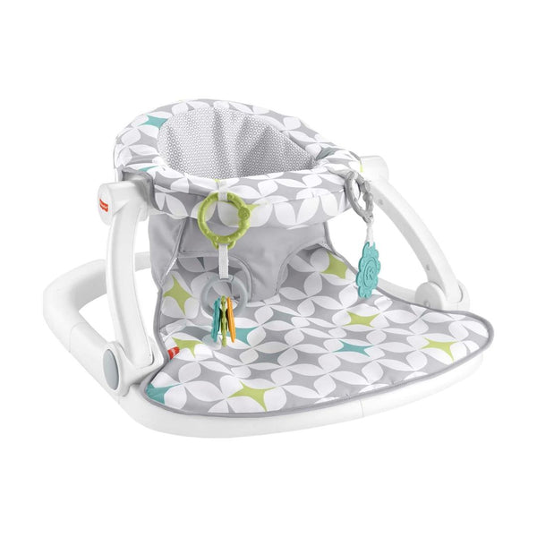 Fisher-Price Sit-Me-Up Baby Floor Seat with Toys & Washable Pad