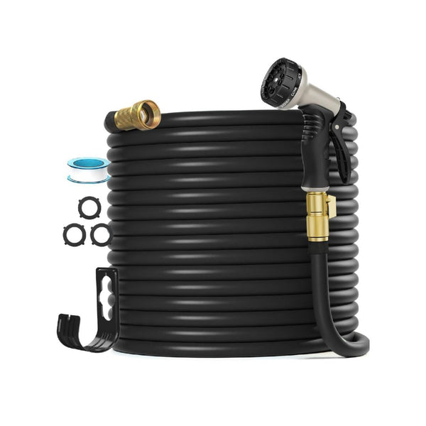 100ft Lefree Lightweight Garden Hose with Nozzle