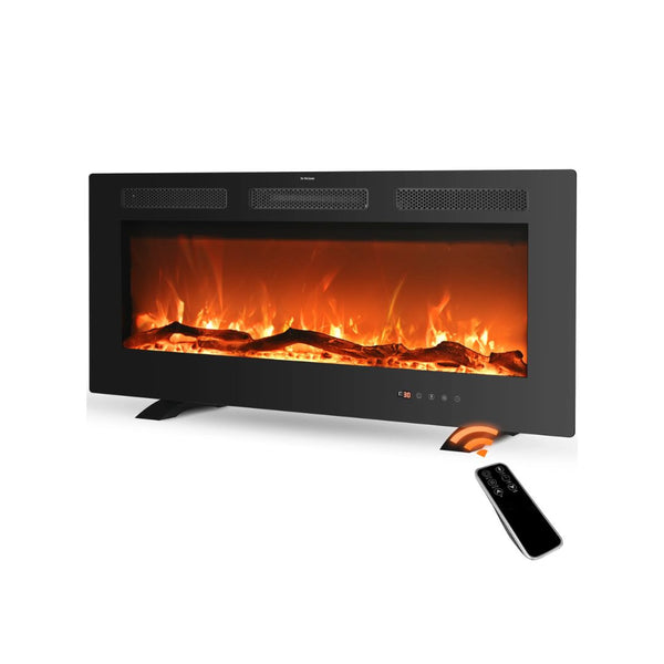 42-Inch 1500-Watt Wall-Mounted Electric Fireplace Heater