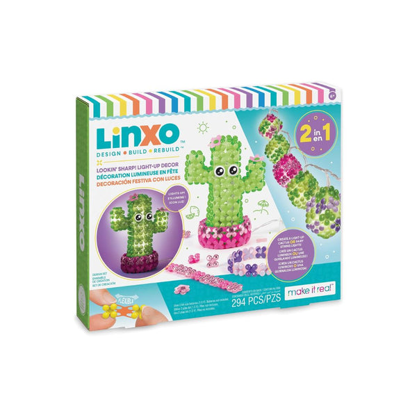 294-Pcs Make It Real 2-in-1 Create A Light-Up Cactus