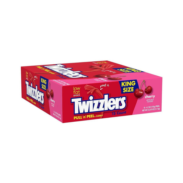 15-Count TWIZZLERS PULL 'N' PEEL Cherry