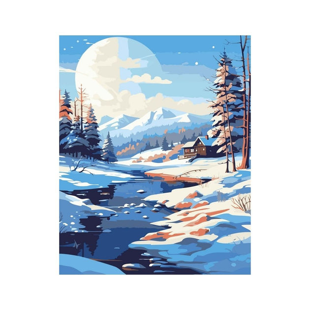 16×20 Inch Paint by Numbers Kit (Multiple Options) – simplexdeals