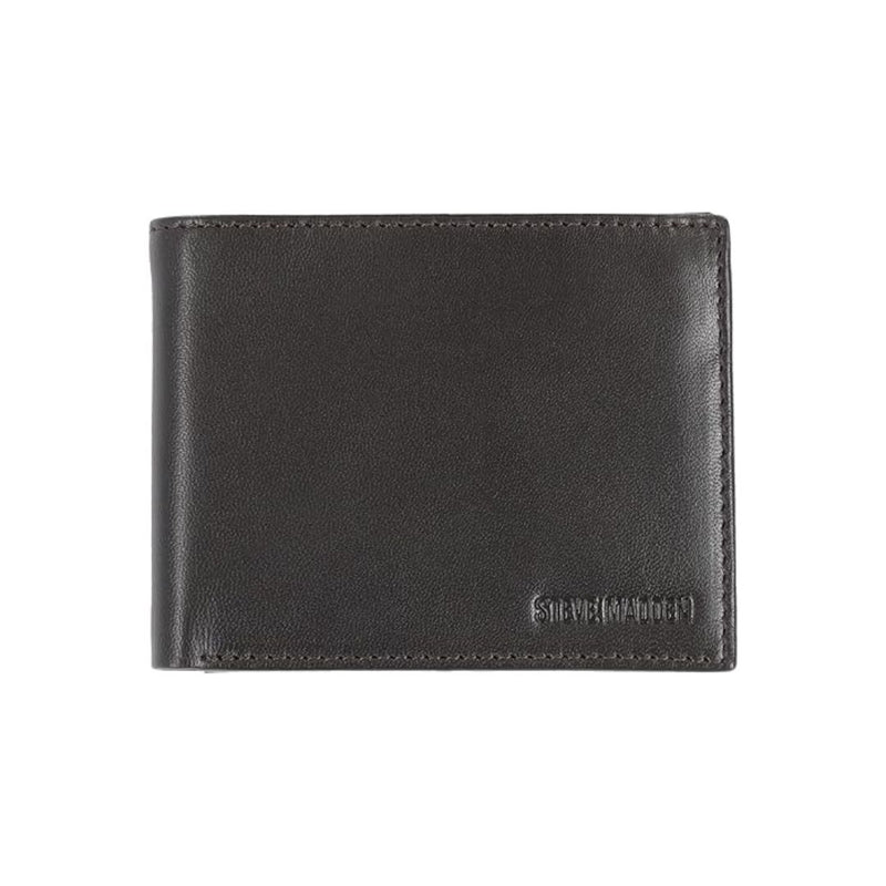 Steve Madden Men's Leather RFID Wallet