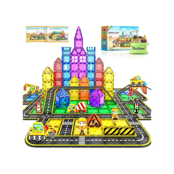 102 Pcs Magnetic Tiles