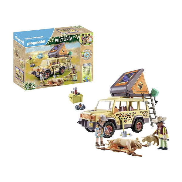 Playmobil Cross-Country Vehicle with Lions