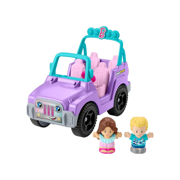 Fisher-Price Little People Barbie Toddler Toy Car Beach Cruise