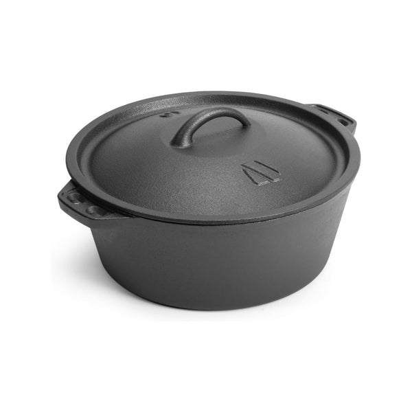 3 QT Cast Iron Dutch Oven with Lid