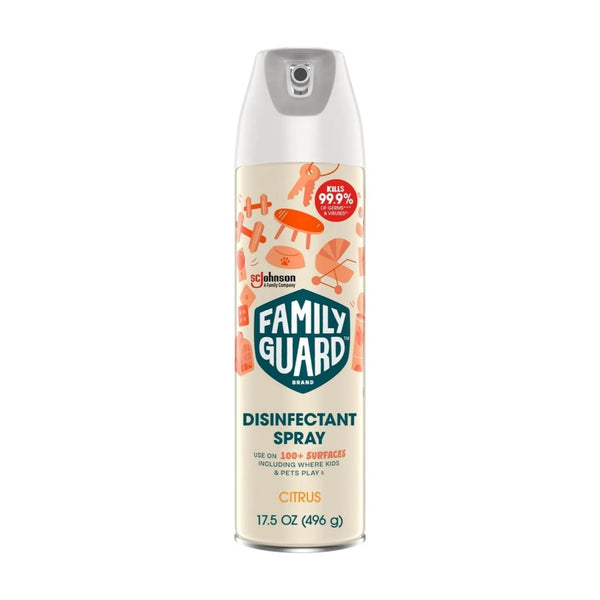 Family Guard Brand Disinfectant Spray, Citrus Scent